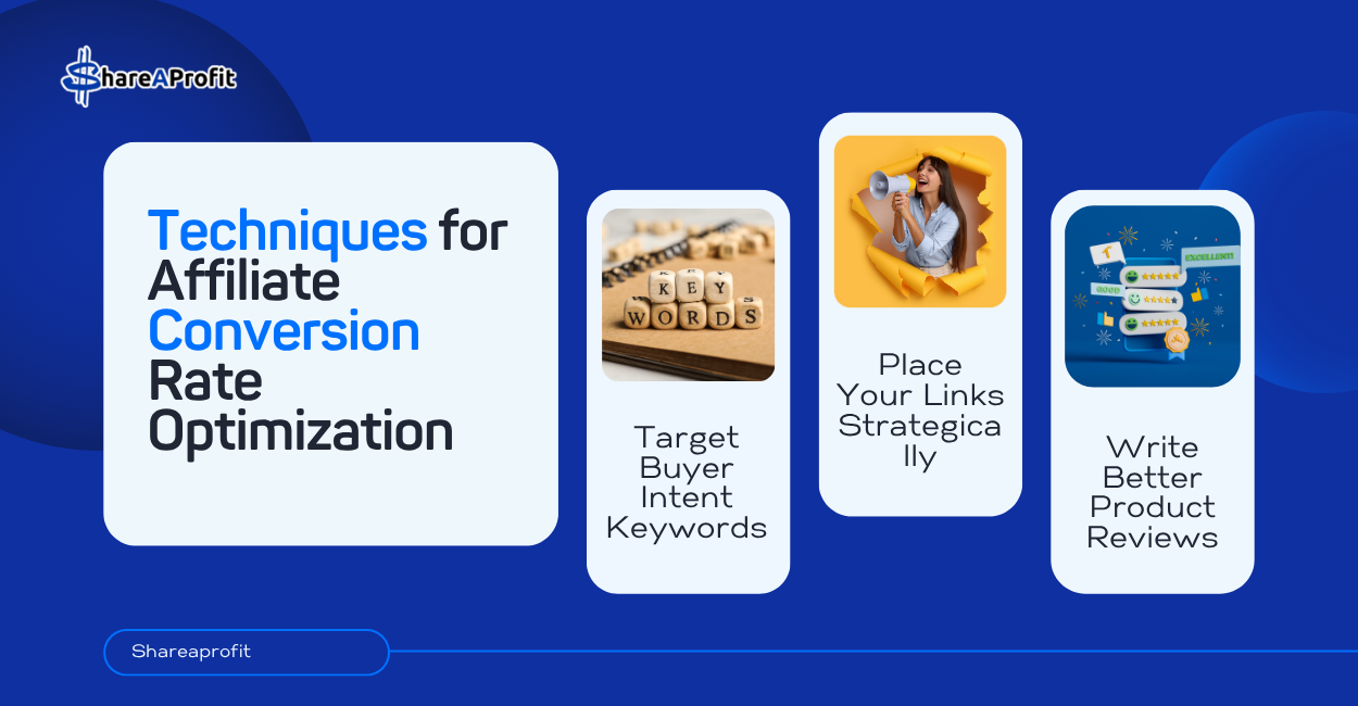 techniques to improve affiliate conversion rate